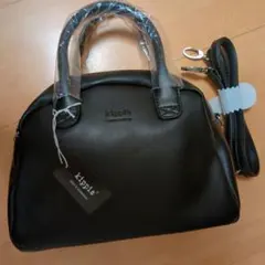 新品　kipris 黒 ミニボストンバッグ