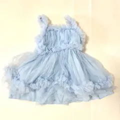 SHEIN ベビードレス 6-9M 水色