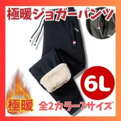 【売りつくし】極暖 ジョガーパンツ 裏起毛 メンズ レディース スウェット 黒