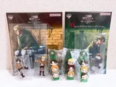進撃の巨人　一番くじ　D.E.H.I賞　エルヴィン、リヴァイ　セット売り
