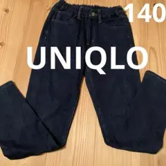 UNIQLO ヒートテック　デニム　裏微起毛　140