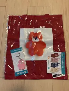 mojojojo ドキドキくじセット　トートバッグ・刺繍キーホルダー　ねこ