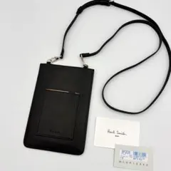 【未使用】Paul Smith ステッチ ネックポーチ スマホ ショルダーバッグ