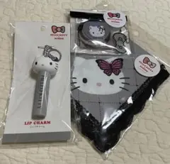 HELLO KITTY × 3COINS 黒 キティのサムネイル