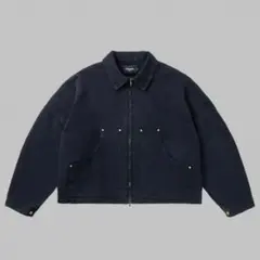 cropped jacket double zip HARRING BLACK