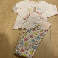 コンビミニ　パジャマセット 125-135cm ピンク