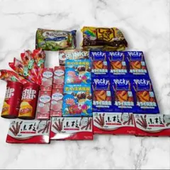【6500円相当以上】お菓子詰め合わせ ポッキー 小枝 チョコ チップスターのサムネイル