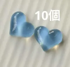 デコパーツ ネイルパーツ 水色 ハート おすすめ