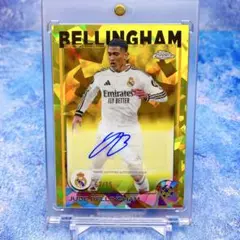 75シリ【ジュード・ベリンガム】直筆サインカード　レアル・マドリード　TOPPS
