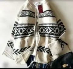 アーバンリサーチ カウチンニットカーディガン