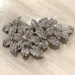 【結婚式】【ヘッドドレス】【シルバー】【パール】【2次会】【アクセサリー】