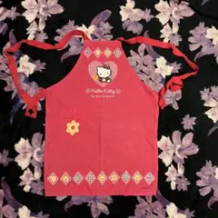 ☆ Sanrio ハローキティ エプロン 子供 レトロ1994年製