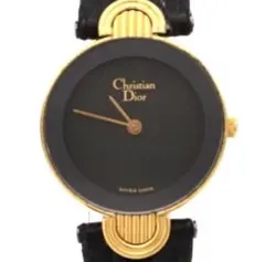 Christian Dior ディオール 腕時計 ブラックムーン 箱付き 不動 - メルカリ