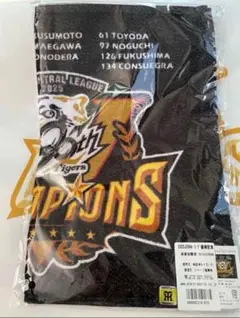 阪神百貨店限定 阪神タイガース 2025 セ・リーグ優勝記念 ラメフェイスタオル