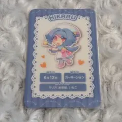 まいまいまいごえん ヒカル カラオケの鉄人 プロフィールカード