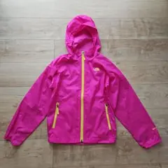 ☆THE NORTH FACE☆キッズピンクウィンドブレーカー１４０ほぼ未使用☆