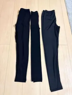 ブラック スパッツ Mサイズ３枚セット