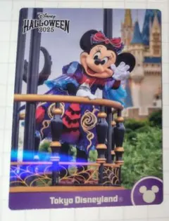 ディズニー コレクションカード ハロウィン ミニー 2025 コレカ