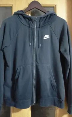 Nike ナイキ 濃いグレー フードパーカー M