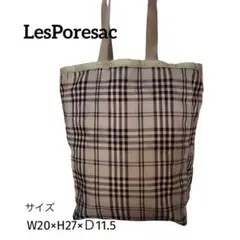 ​【美品】LeSportsac レスポートサック チェック柄 ミニトートバッグ