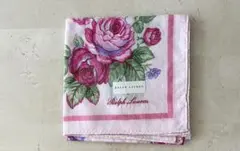 Ralph Lauren 大判花柄ハンカチ