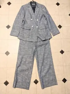 【美品】mila schon リネン/コットン パンツセットアップ L