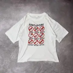90s Singapore 禁止事項T