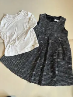 2点セット　ワンピース　長袖tシャツ