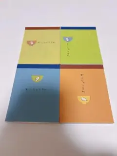 ギンシャリさんメモ帳 4冊セット