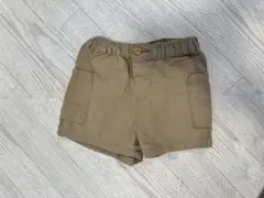 H&M ベージュ ポケット付きショートパンツ 80㎝