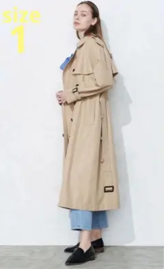 【クリーニング済】 N.O.R.C by the line トレンチコート