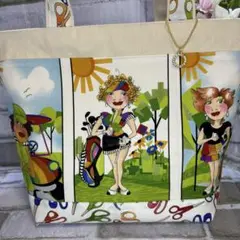 トートバッグ　ロラライハリス