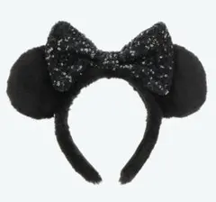 カチューシャ　ディズニー　ミニー　黒　完売品