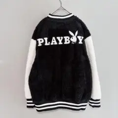 PLAY BOY/フリースジャケット/ブルゾン/モコモコアウター/3697