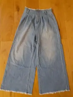LOWRYS FARM ブーツカットデニム 160/62Y
