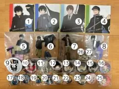 ワールドトリガーグッズ 色紙 缶バッジ ピンズ