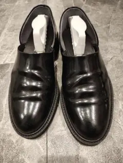 HARUTA スポックシューズ黒 ビブラムソール 24.5cm