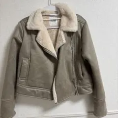 GYDA ムートン風ジャケット ベージュ サイズF