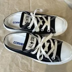 CONVERSE ALL STAR ブラックスニーカー　ミュールタイプ