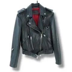 【美品】ALLSAINTS ダブルライダースジャケット　ライダース ブルゾン レザー | オールセインツ 公式オンラインストア