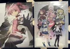 魔法少女まどかマギカ　クリアファイル　集合　ティザー　鹿目まどか　暁美ほむら