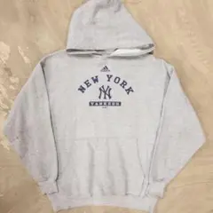 adidasアディダス NY.Yankees ヤンキース スウェットパーカーL