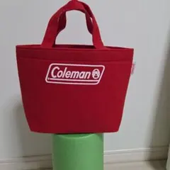 Coleman x Coca-Cola コラボ ミニトートバッグ 赤