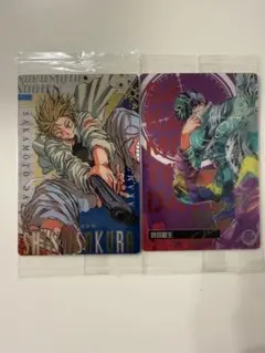 SAKAMOTO DAYS 朝倉シン　勢羽夏生 カード 2枚セット