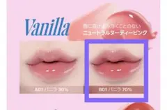 fwee 3Dボリューミンググロス　B01 バニラ　70%