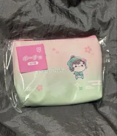 忍たま乱太郎　フリューくじ　桜もちぴこの段 善法寺伊作　ポーチ