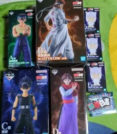 一番くじ幽遊白書　ABCD賞フィギュアセット　おまけ付