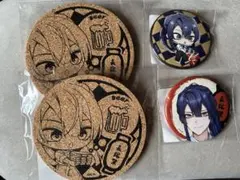 にじさんじ DMMスクラッチ 長尾景さん 缶バッジ＆コースターセット