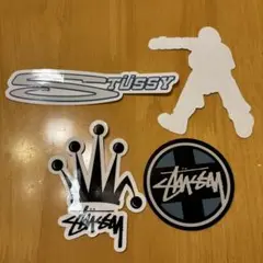 【新品】Stussy ステューシー ステッカーセット 4枚
