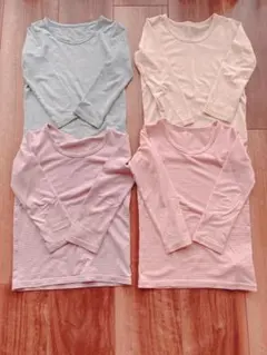 ユニクロ　ヒートテック　インナー　肌着　長袖　90cm　まとめ売り　セット